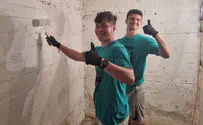Residents of south took cover in shelters volunteers renovated