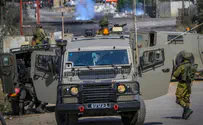 Выстрел внутри военного джипа ЦАХАЛа