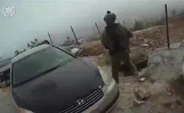 כך נעצר המבוקש שניסה להימלט מכוחות מג"ב