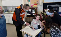 עשרות ילדים עם מוגבלויות פתחו שנת לימודים