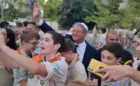 צפו: כשהצופים התל אביביים פגשו את איתמר בן גביר