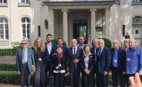 Lapid brings survivors to Final Solution's point of origin