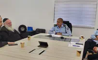 גולדקנופף נועד עם צמרת המשטרה 