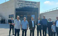 צילום: דוברות ייפתח בשנה הבאה: הנשיא הרצוג והשר אלקין סיירו במוזיאון הלוחם היהודי במלחמת העולם השנייה