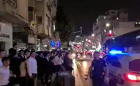 9 עצורים בהפגנה אלימה נגד חנות סלולר