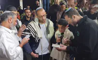 אדיר בן ה-11 אמר קדיש בהלווית אביו