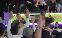 Watch: Haredim dance with soldiers in Hebron