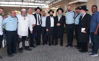 רבני חריש נפגשו עם רב המשטרה