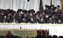 בן הזקונים של האדמו"ר התחתן, חסידים פיזזו