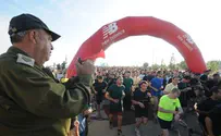 הזוכים במרוץ זרוע היבשה: צוערי בה"ד 1