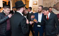 פרחי ההייטק החרדים הדליקו נר בבית השגריר