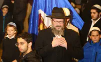 מאות בסיבוב שערים ובהדלקת נר בשער השבטים