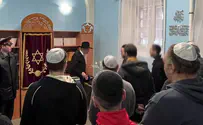נרות חנוכה בכלא העתיק בעולם