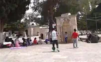 המשטרה: "מחוייבים לאכוף את סוגיית משחקי הכדור בהר הבית, במקומות שהדבר לא הותר"
