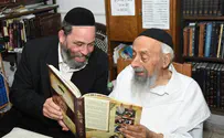 הרב שזכה ללמוד כמו בחור צעיר גם בגיל 94