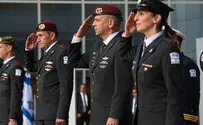 IDF Spokesperson Watch: New Chief of Staff Herzi Halevy received by honor guard