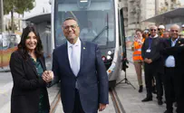 מקטע חדש של הרכבת הקלה בירושלים נפתח לנסיעות הרצה: מהר הרצל ועד למפלצת