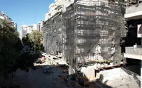 שני בניינים פונו בעקבות קריסת אדמה 