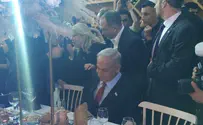 ביבי ושרה שמחו בחתונת אושיית ההסברה