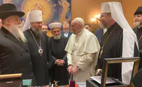 רבה של אוקראינה נפגש עם האפיפיור: "אנו דנים שוב ברצח עם – כאילו העולם לא למד"