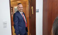 יו"ר הכנסת קבע מזוזה שהכינו תלמידי חינוך מיוחד
