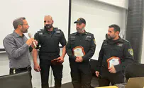 מגיני הוקרה הוענקו לשוטרים שחיסלו מחבלים