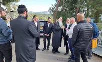 לקראת גיבוש המתווה: השר פרוש סייר במירון