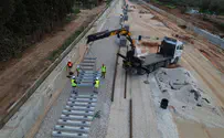 אבן דרך משמעותית בפרויקט המסילה המזרחית
