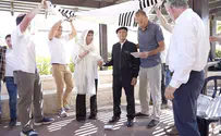 It's never too late: 100-year-old ties the knot