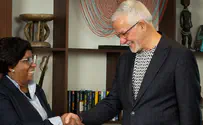 Angola’s Minister Maria do Rosario Braganca visits Israel