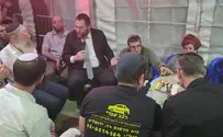 הח"כ החרדי ריגש את בני משפחת יניב