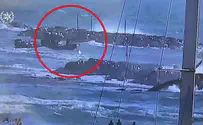Watch: Police save teen from drowning off Tel Aviv beach
