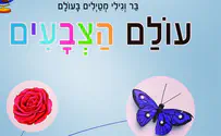 צילום: כריכת הספר ספר חדש של סבין חדד: עולם הצבעים
