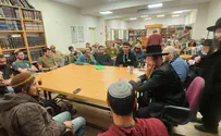 האדמו"ר מקאליב ביקר במכינה הקדם צבאית