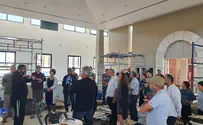 התורמים ביקרו בבית הכנסת לזכר נעם רז