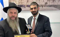 Главный раввин Украины наградил министра Малкиэли