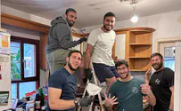 הסדרניקים מקרנ"ש שיפצו בתים לקשישים