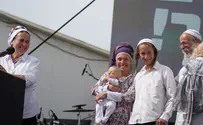 דביר חיים חגג בר מצווה בצעדת הענק באביתר