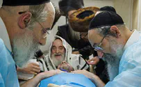 האדמו"ר שימש סנדק ליהודי מאוקראינה בן 48