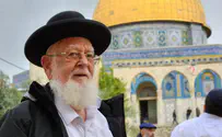 הרב צפניה דרורי התפלל בהר הבית