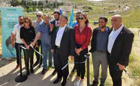 צילום: דוברות משרד התקשורת אנטנה חדשה לקליטה סלולרית בשכונת הר חומה