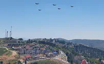 המטס מעל השומרון - בהובלת תושב האזור