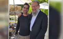 7 ברנז'ה: הרב חיים גנץ ניחם את אביב גפן