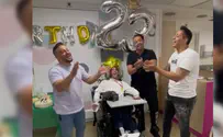 חברי הפרויקט של רביבו הפתיעו את החניך לכבוד יום הולדתו ה-23