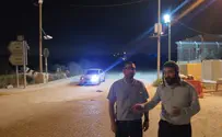 סוכות העביר מסר לגלנט - מזירת הפיגוע