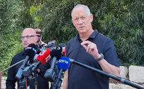 בני גנץ בעוטף עזה: צה"ל תקף ותקף הרבה