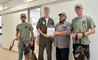 IAF holds award ceremony for Israel Dog Unit