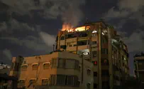 Разрушения огонь и дым. Видео