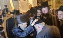 האדמו"ר העניק 'ברכת כהנים' לשר פרוש