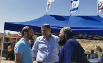 ח"כ בוארון ביקר בלשכת גנץ בכפר אל-מועייר